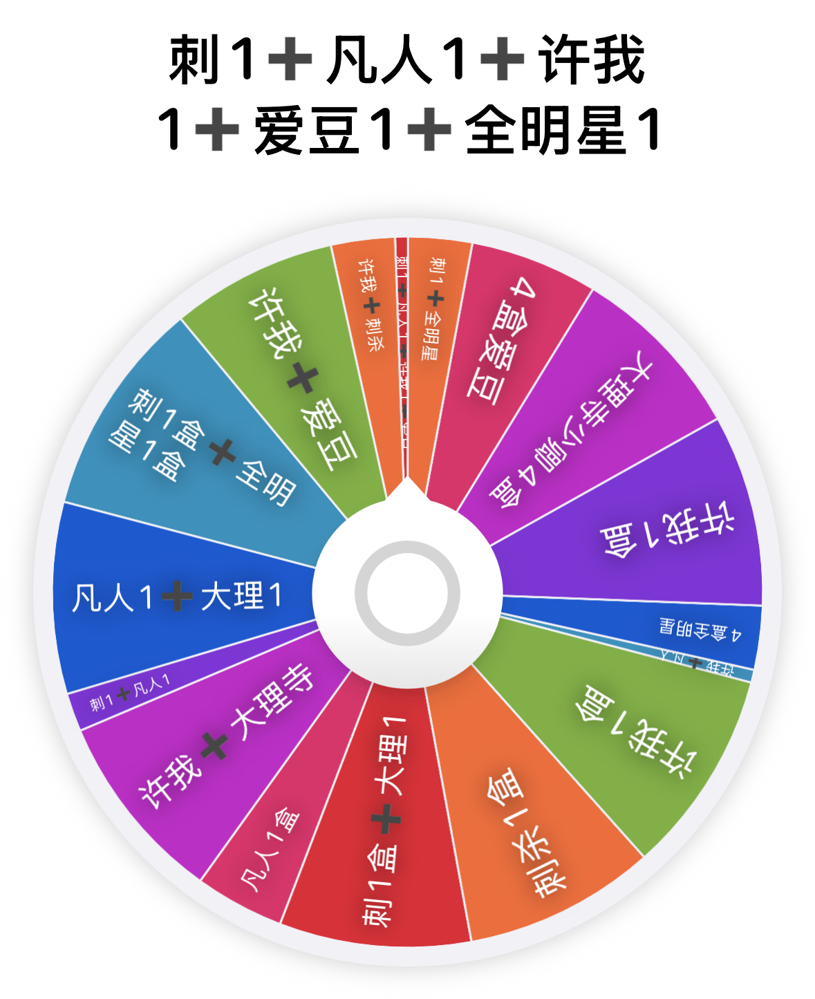 转盘卡牌盒子，半价吃一盒，高吃半价刺许我+刺杀+凡人+爱豆+全明星