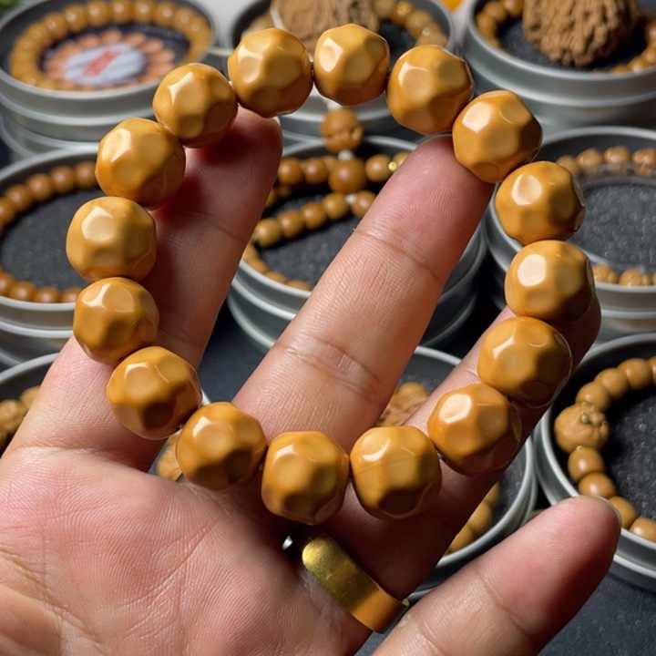 猴头核桃手串原皮猴头精品龙岩无相大奶酪14.5