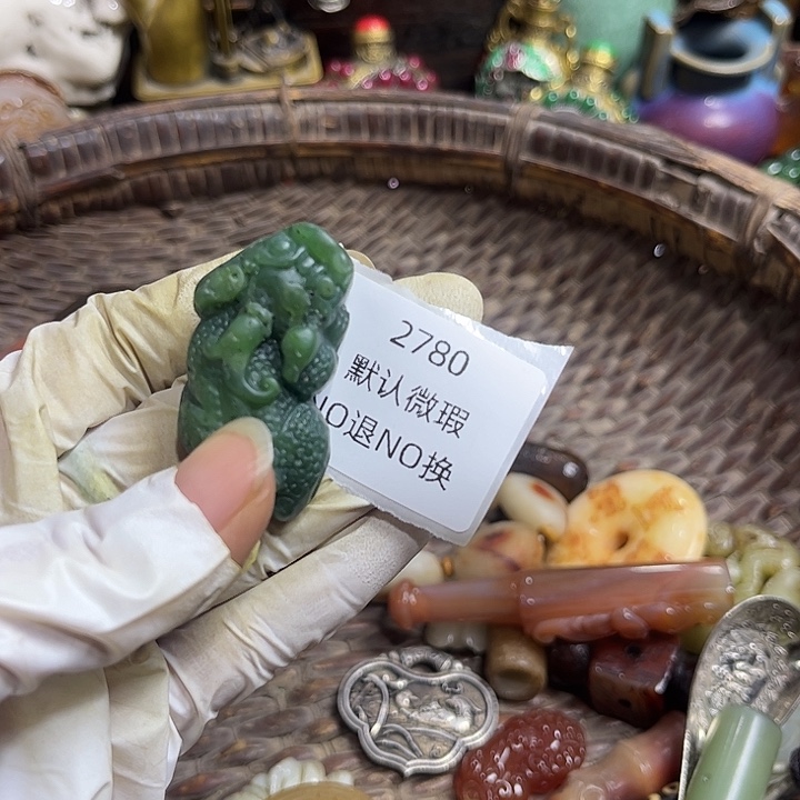 睿***兜菩提籽类工艺品2780