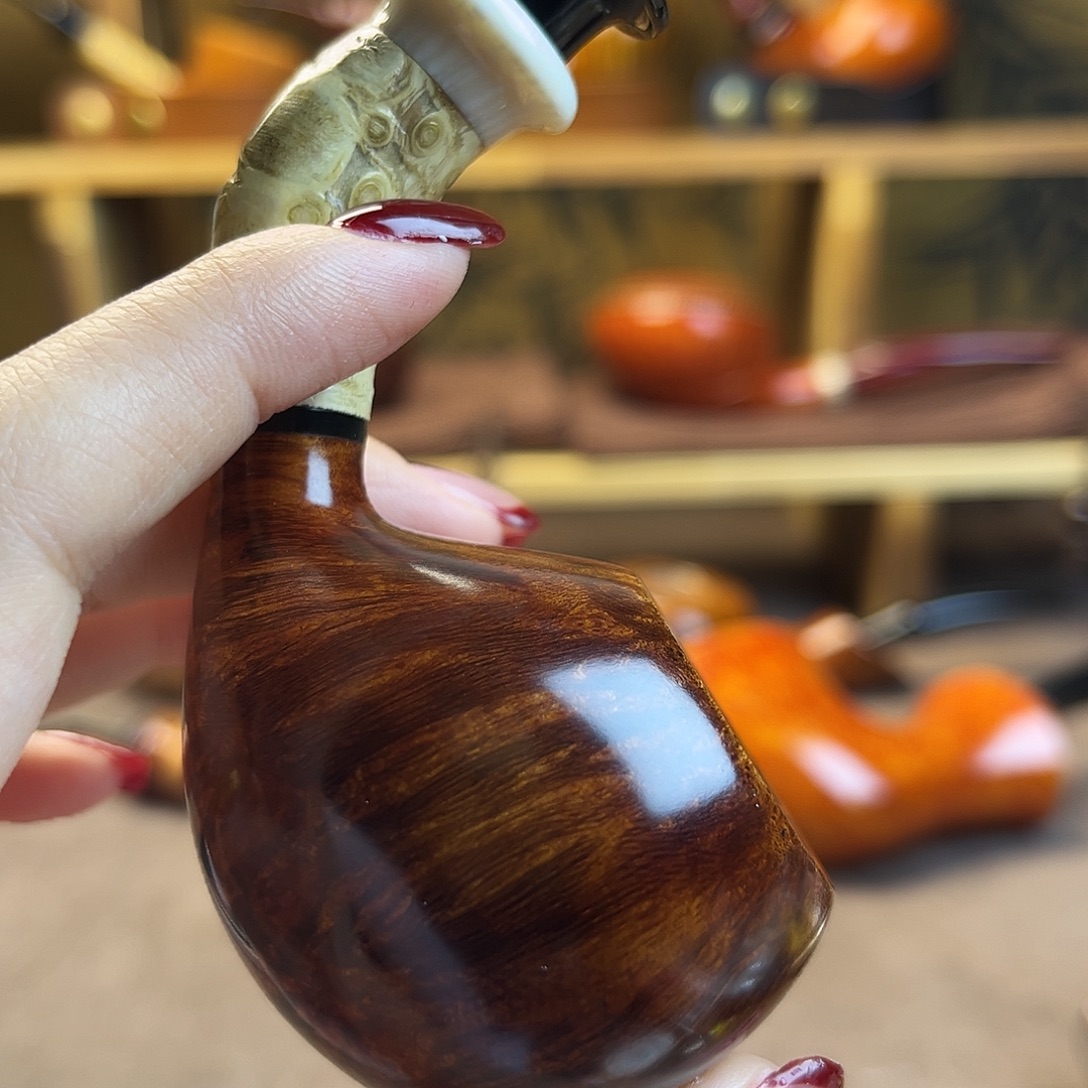 自由式竹节苹果斗。  