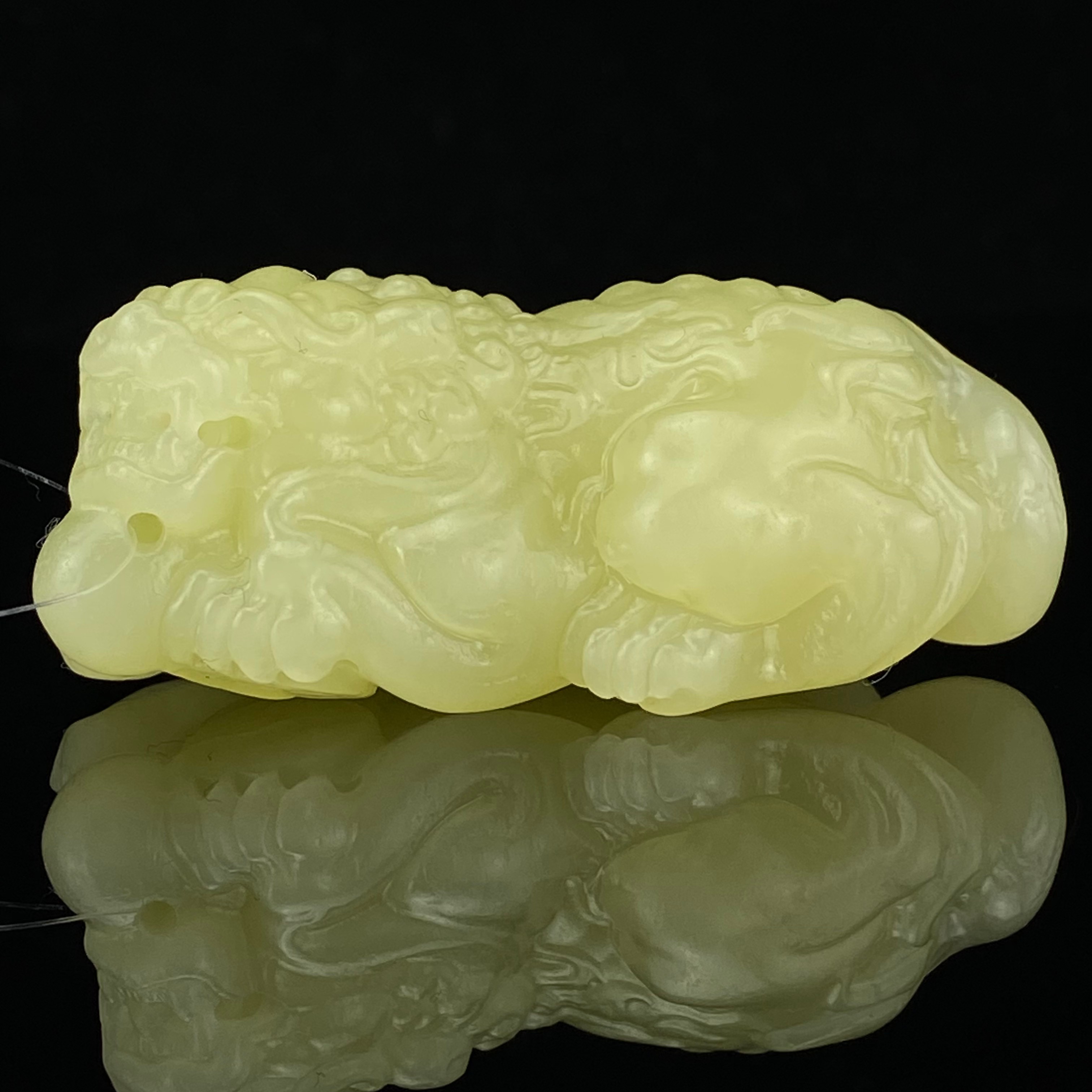 和田玉 事事如意/朵云轩AK6044HC