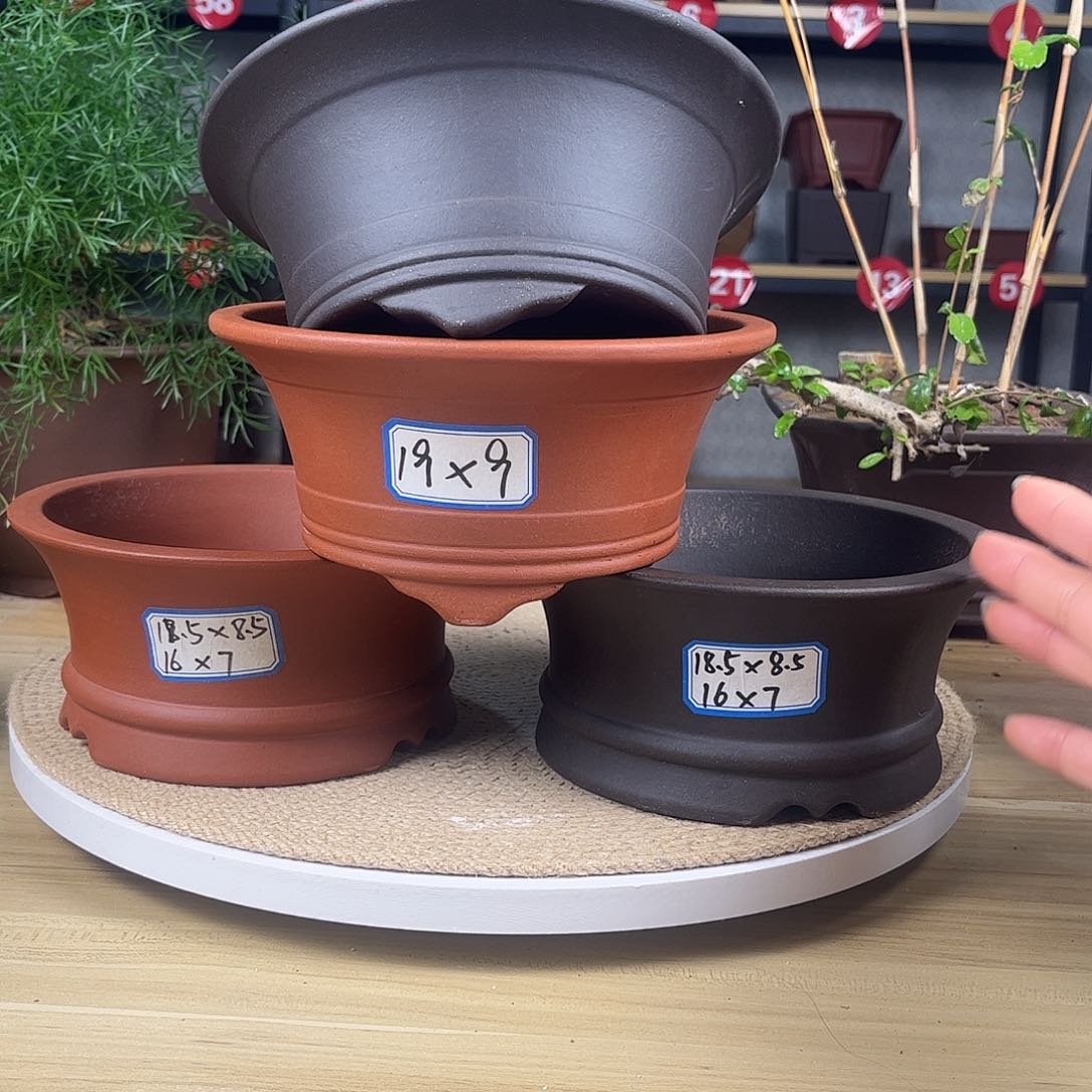 紫砂花盆紫砂花盆