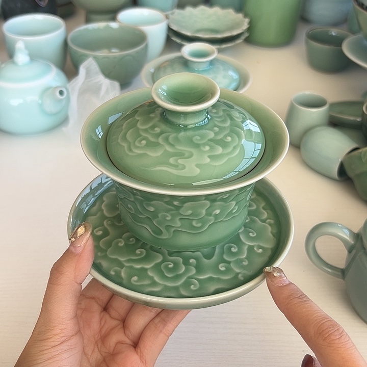 小米茶器龙泉青瓷