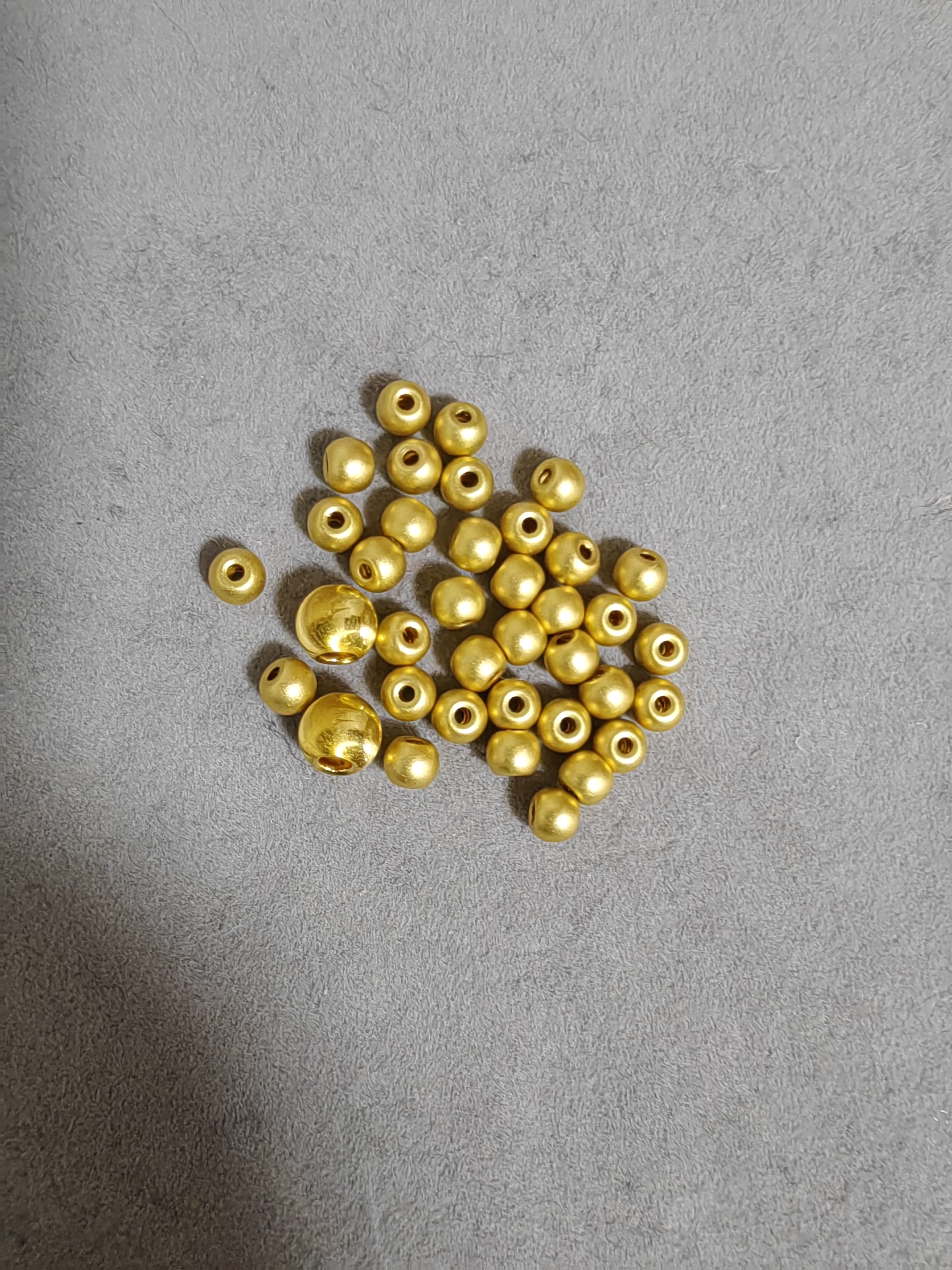 胖福饰品足金卡四古法卡六猫眼珠珠