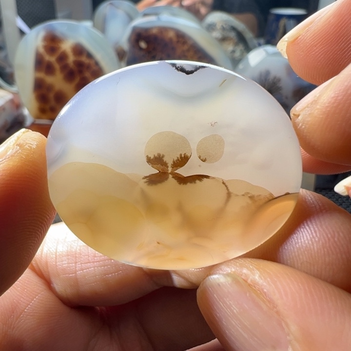 未镶嵌玛瑙/玉髓珠宝奇石