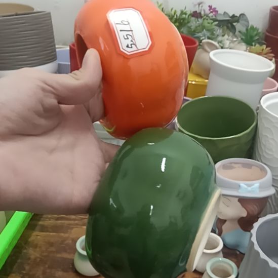 陶瓷花盆凑满12发货