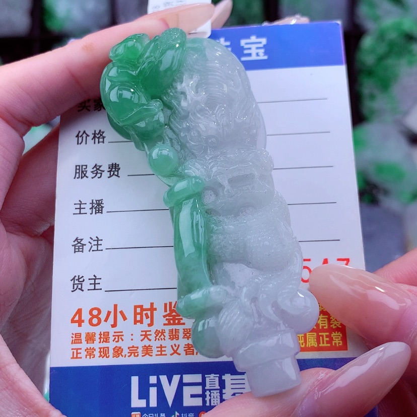 【闪购商品】翡翠颈饰未镶嵌挂件