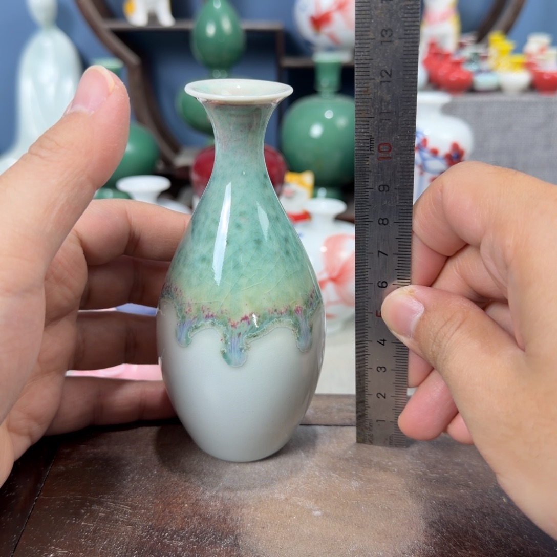 陶瓷手工小花器摆件