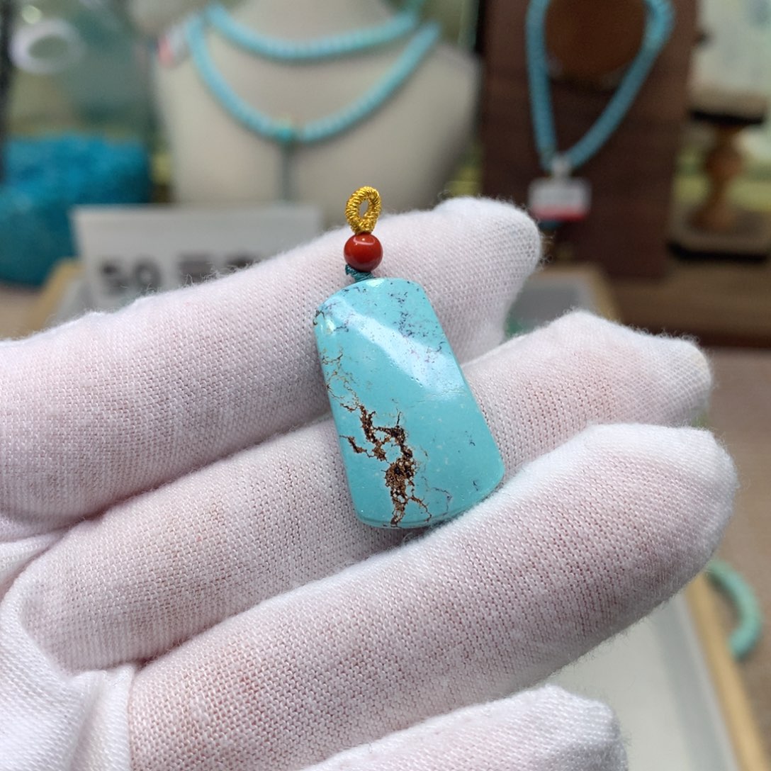 绿松石未镶嵌配饰