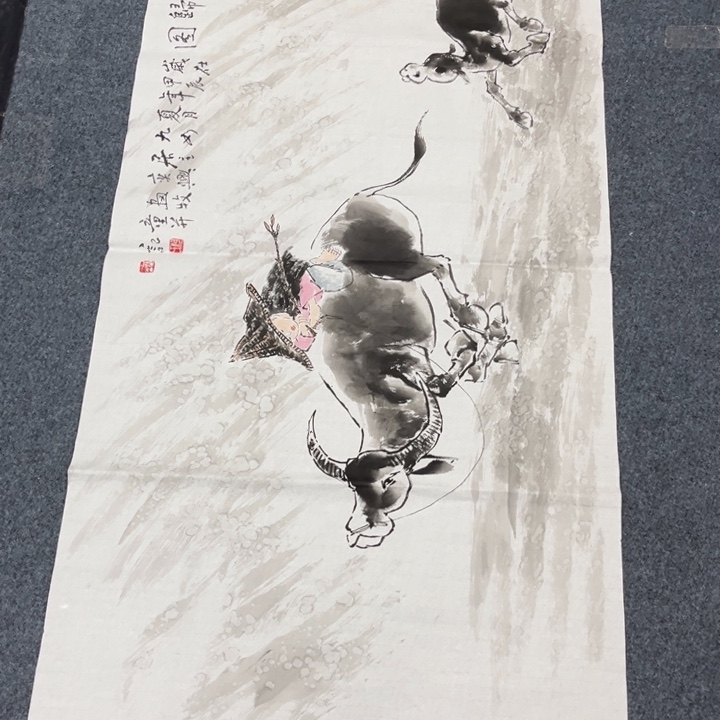 国画绘画手绘作品