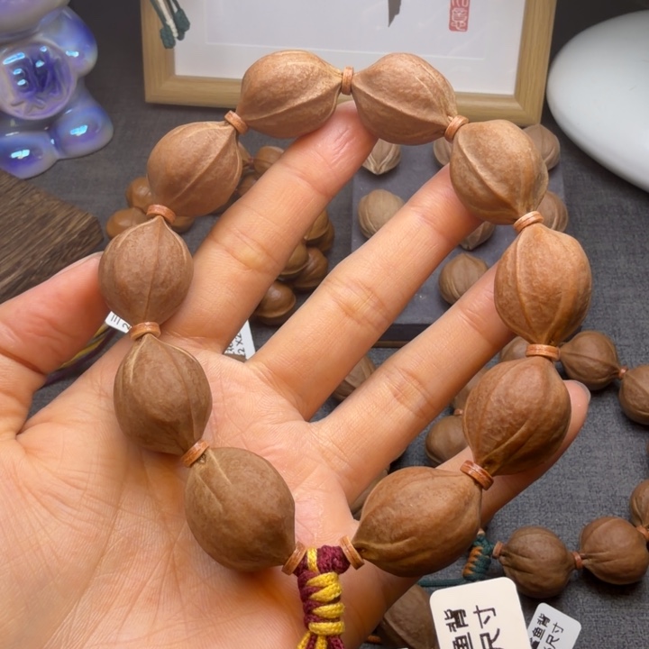 飞***泥橄榄核手串/手链梅林铁核2026尺寸