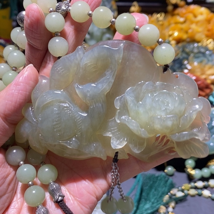 岫玉岫玉吊坠未镶嵌