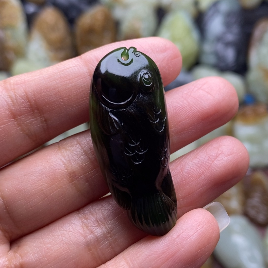 吊坠(不含链)未镶嵌和田玉（糖玉）