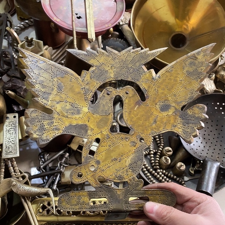 老式铜件古朴典雅的风格