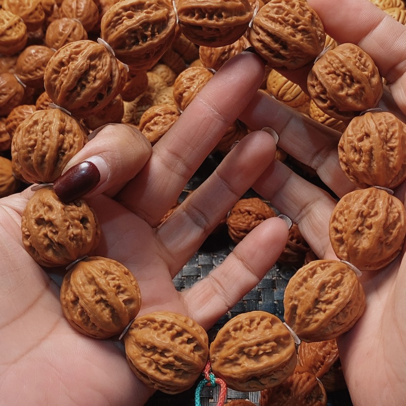 【闪购商品】文玩核桃吊坠西瓜八棱