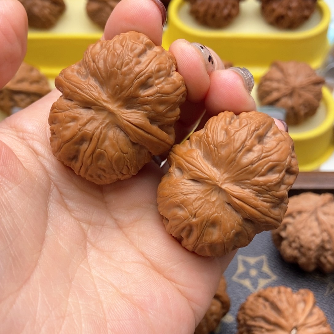 把件文玩核桃41尺平谷元宝