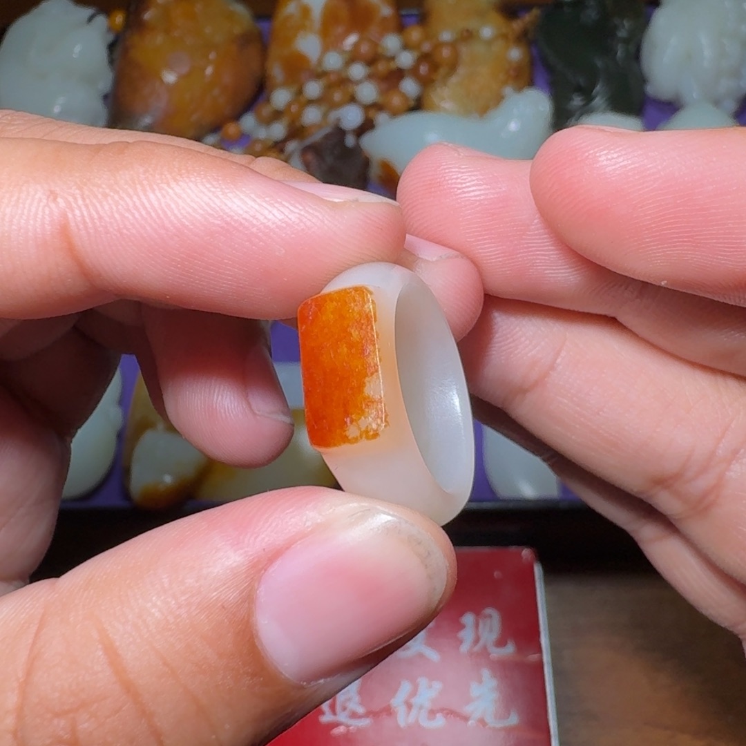 和田玉颈饰未镶嵌空**兰