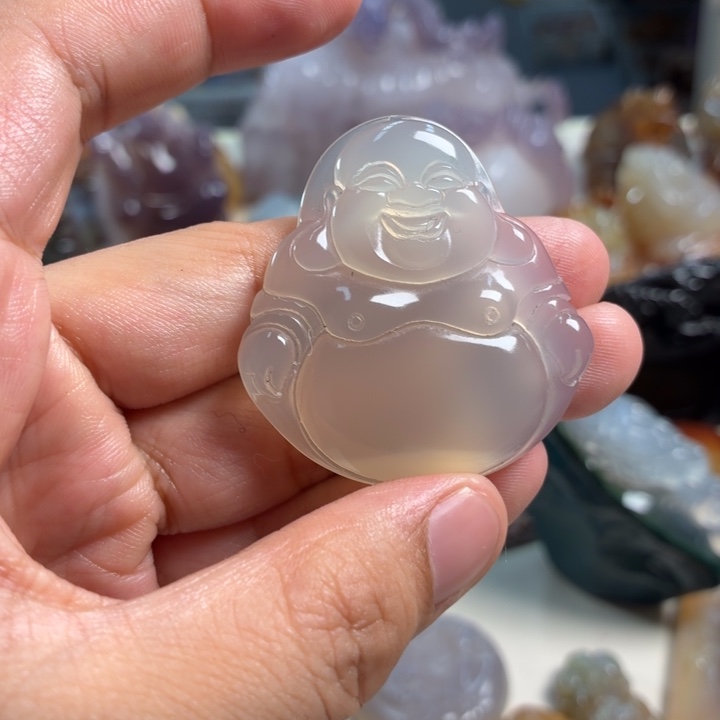 玛瑙/玉髓未镶嵌吊坠(不含链)