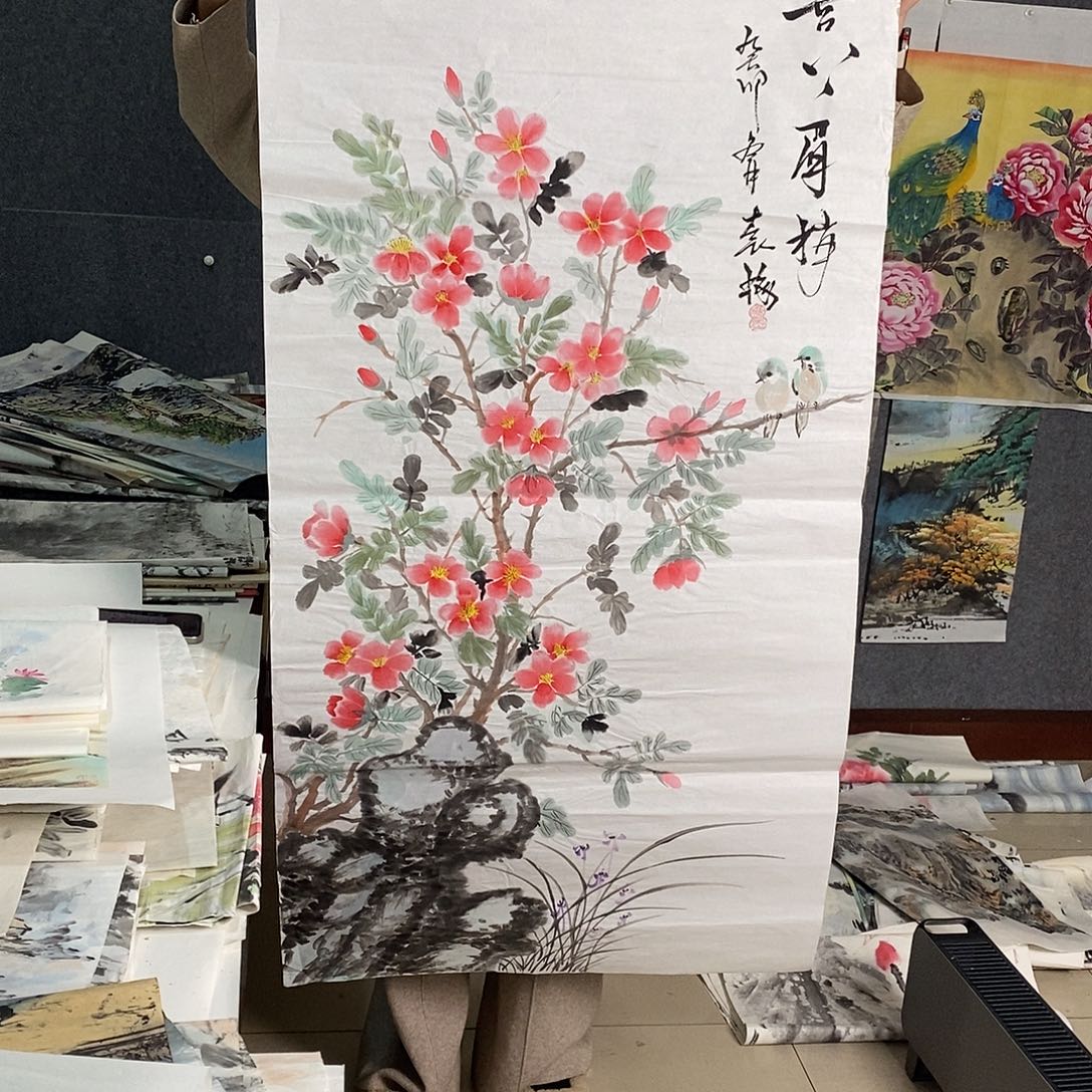 国画手写手绘国画作品33