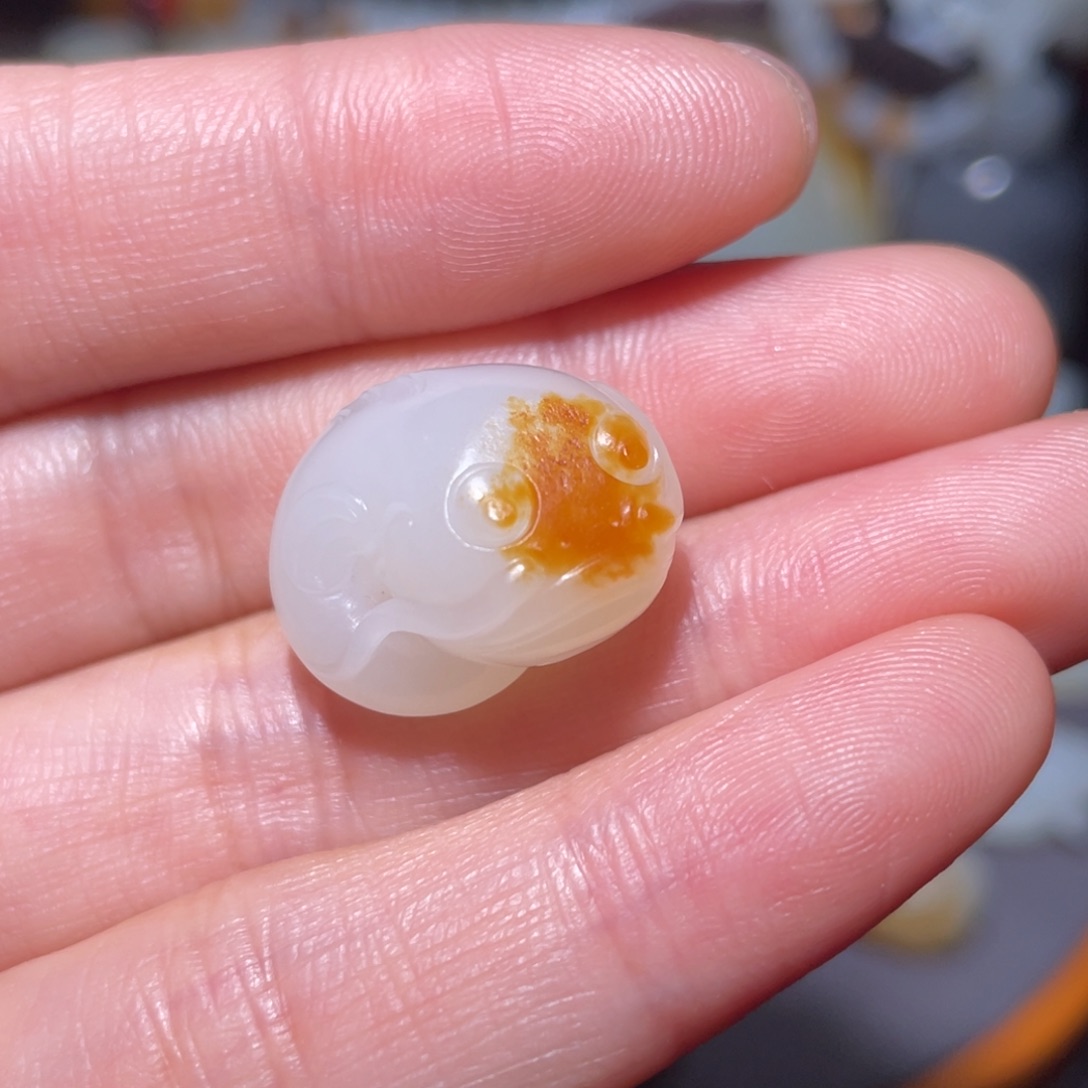 过***客和田玉未镶嵌吊坠(不含链)