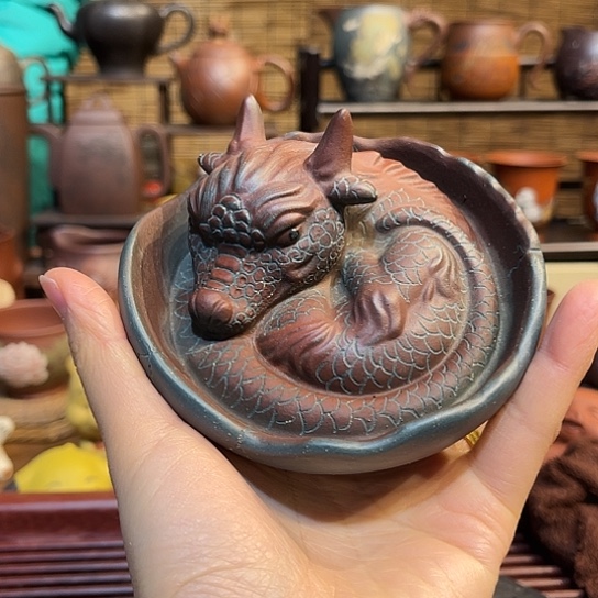 紫砂茶杯紫砂茶宠