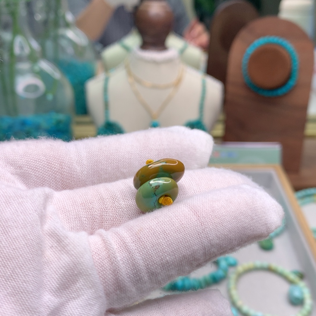 绿松石未镶嵌配饰