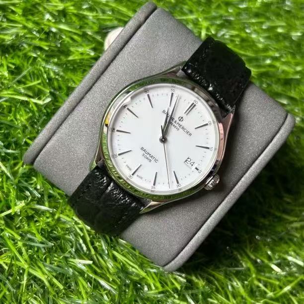 95新 Baume et Mercier/名士1 名士克里顿五日链自动机械表径40