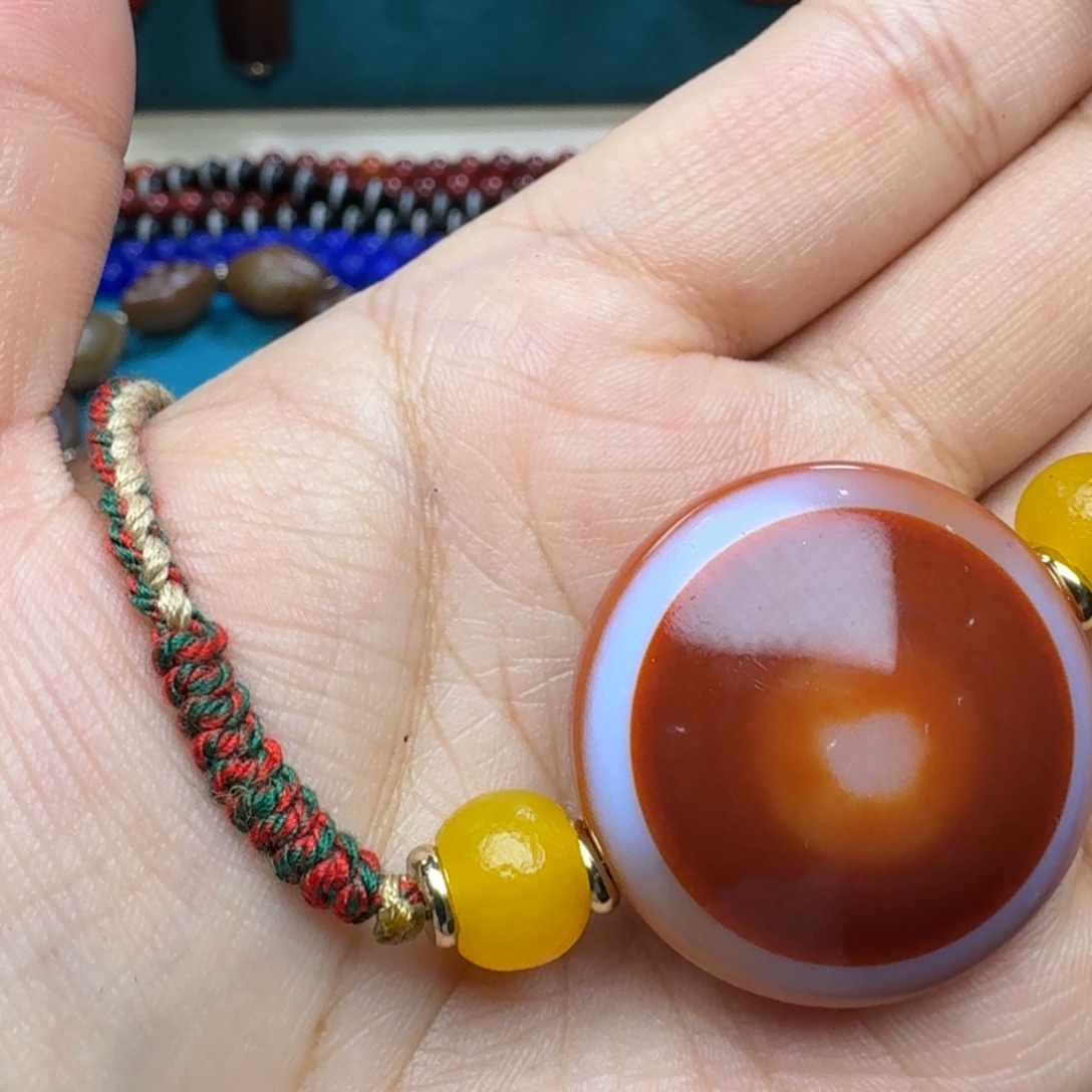 玛瑙/玉髓未镶嵌项链