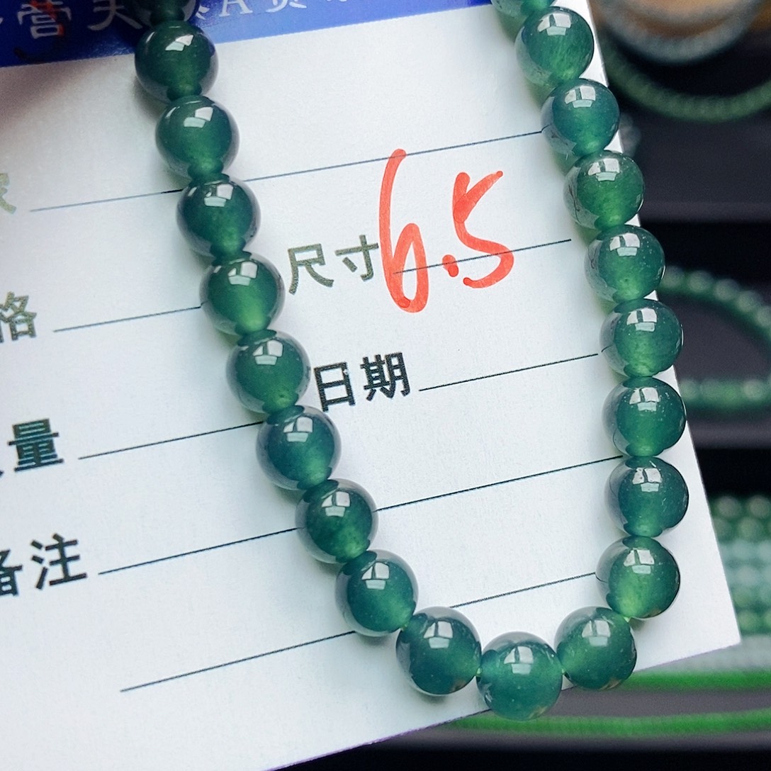 翡翠未镶嵌手链翡翠