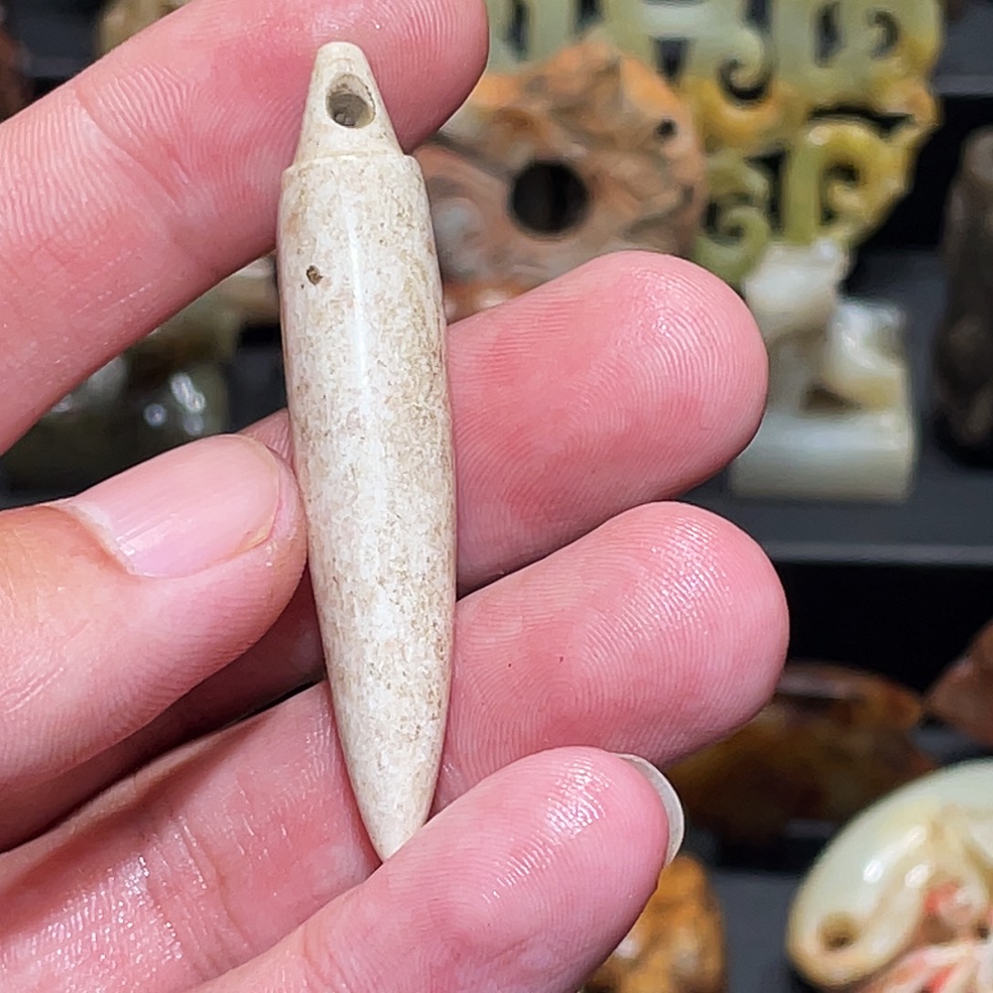 老***6和田玉（糖玉）未镶嵌挂件