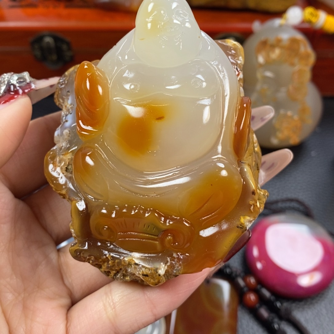 玛瑙/玉髓摆件未镶嵌