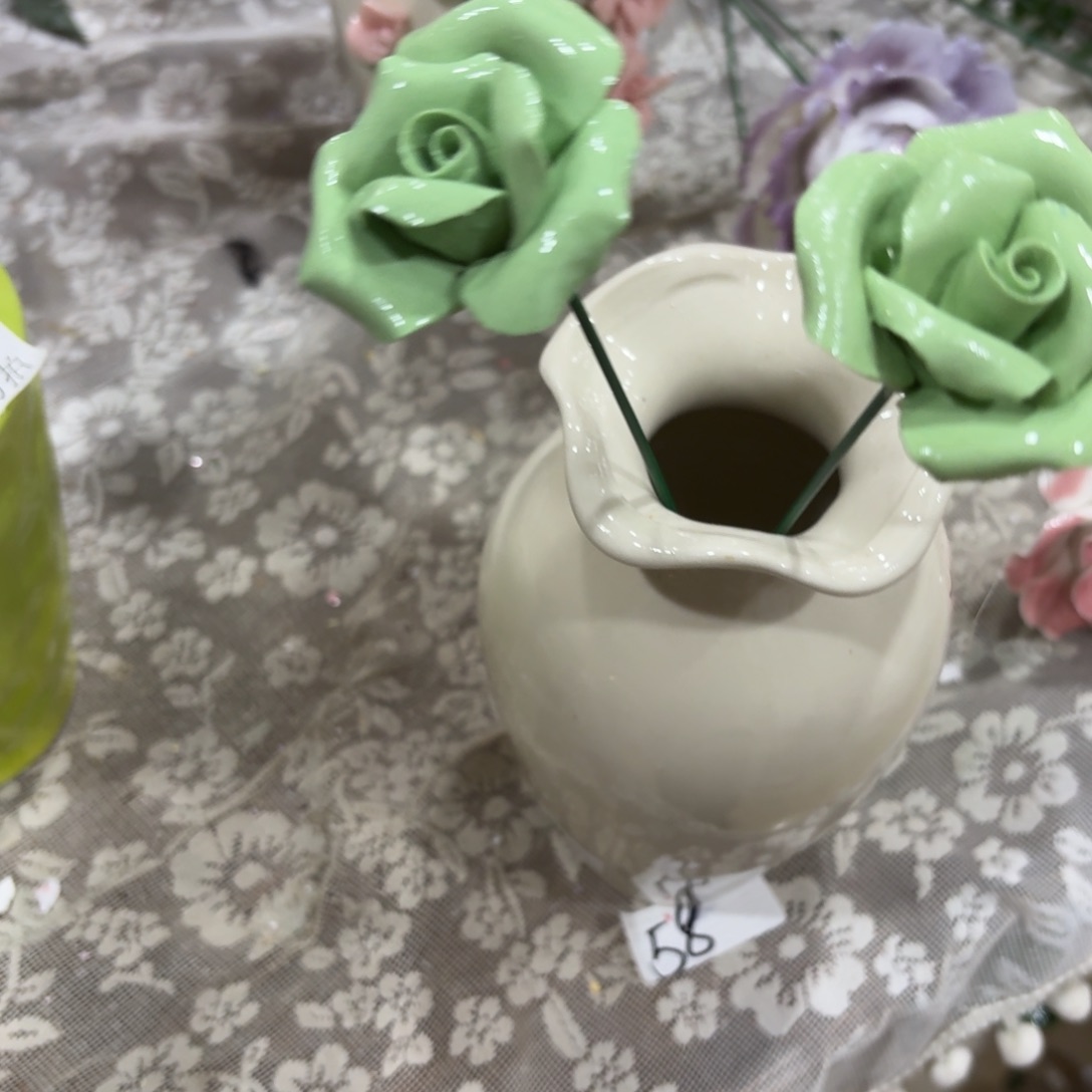 陶瓷花，20发货，退款拉黑