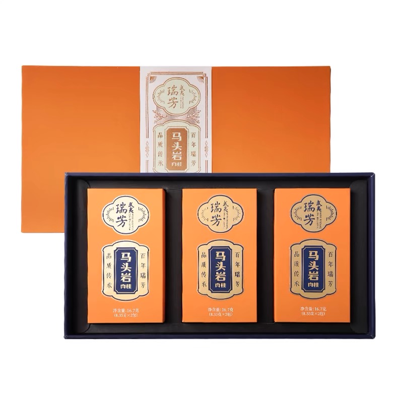 RF马头岩肉桂礼盒装（三品鉴六泡） 门店款代表作之一