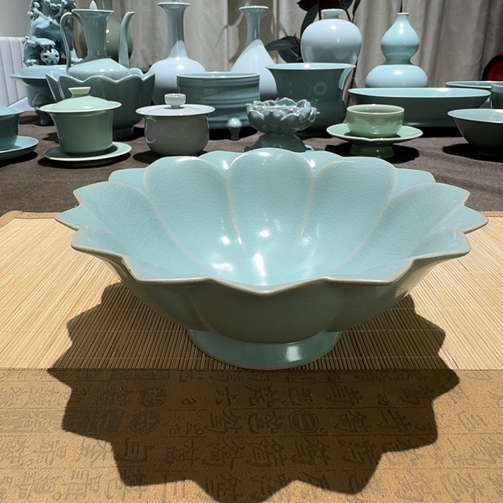 其他陶全手工，莲花碗
