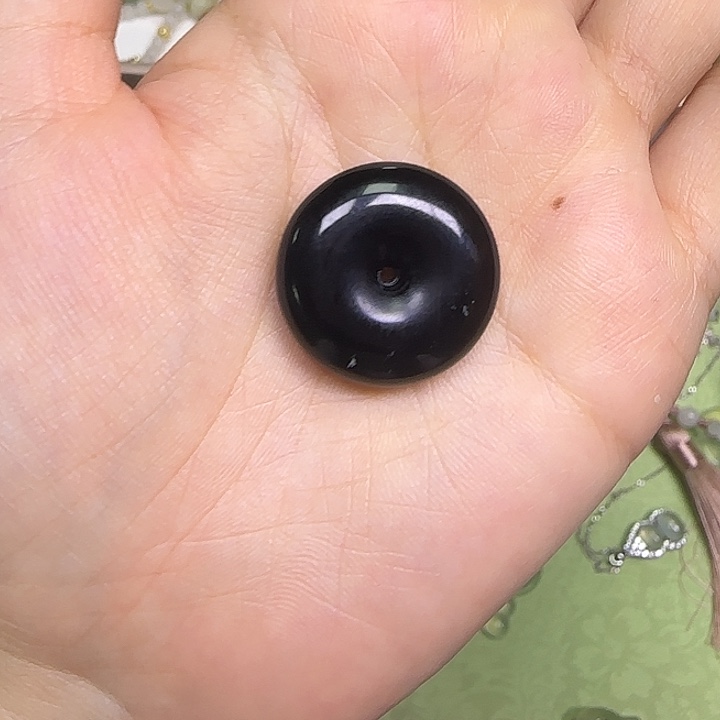 蛇纹石玉合金手链