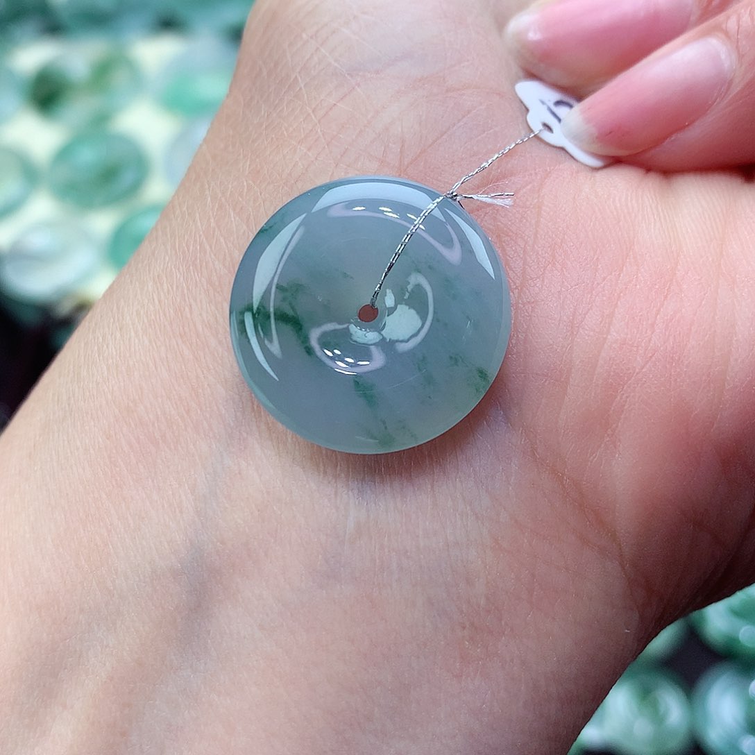 翡翠颈饰未镶嵌90尺寸20.6-5.5