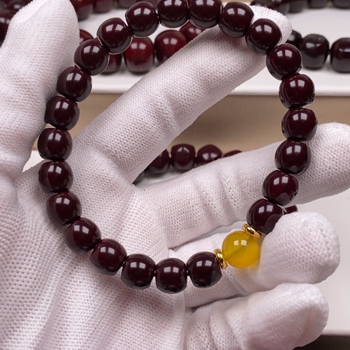 核桃手串/手链山****发猴头雕刻