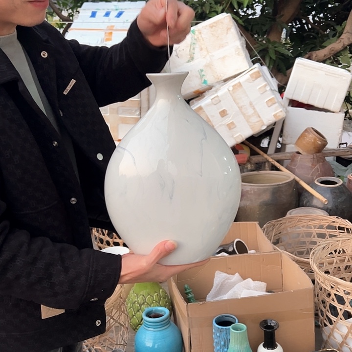 瓶高度35厘米口径3.5厘米微瑕捡漏