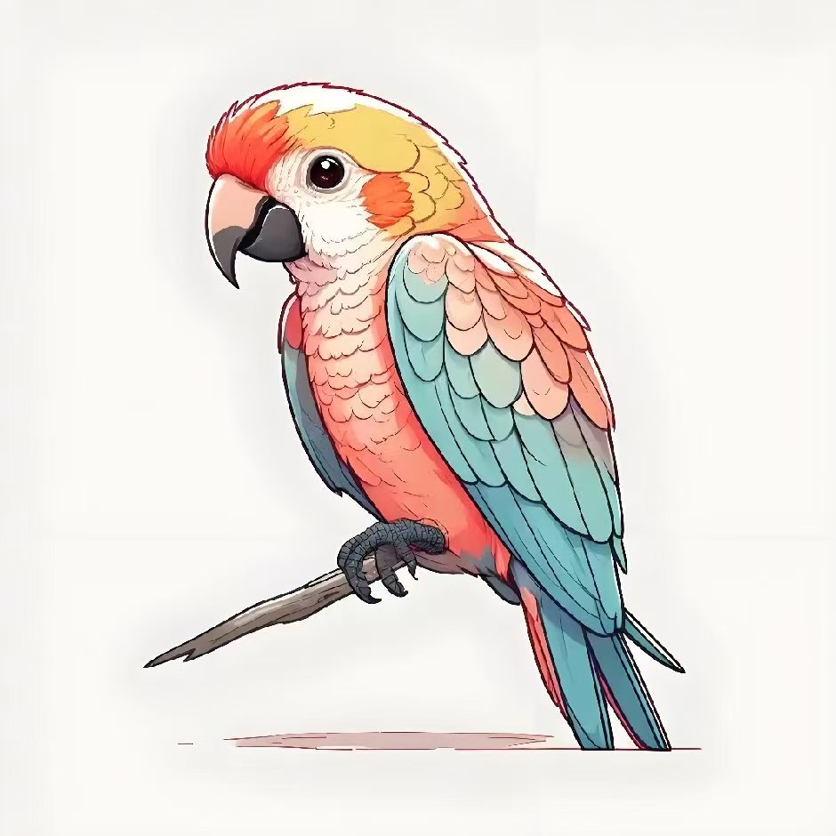 2手养活体鹦鹉亲人粘人