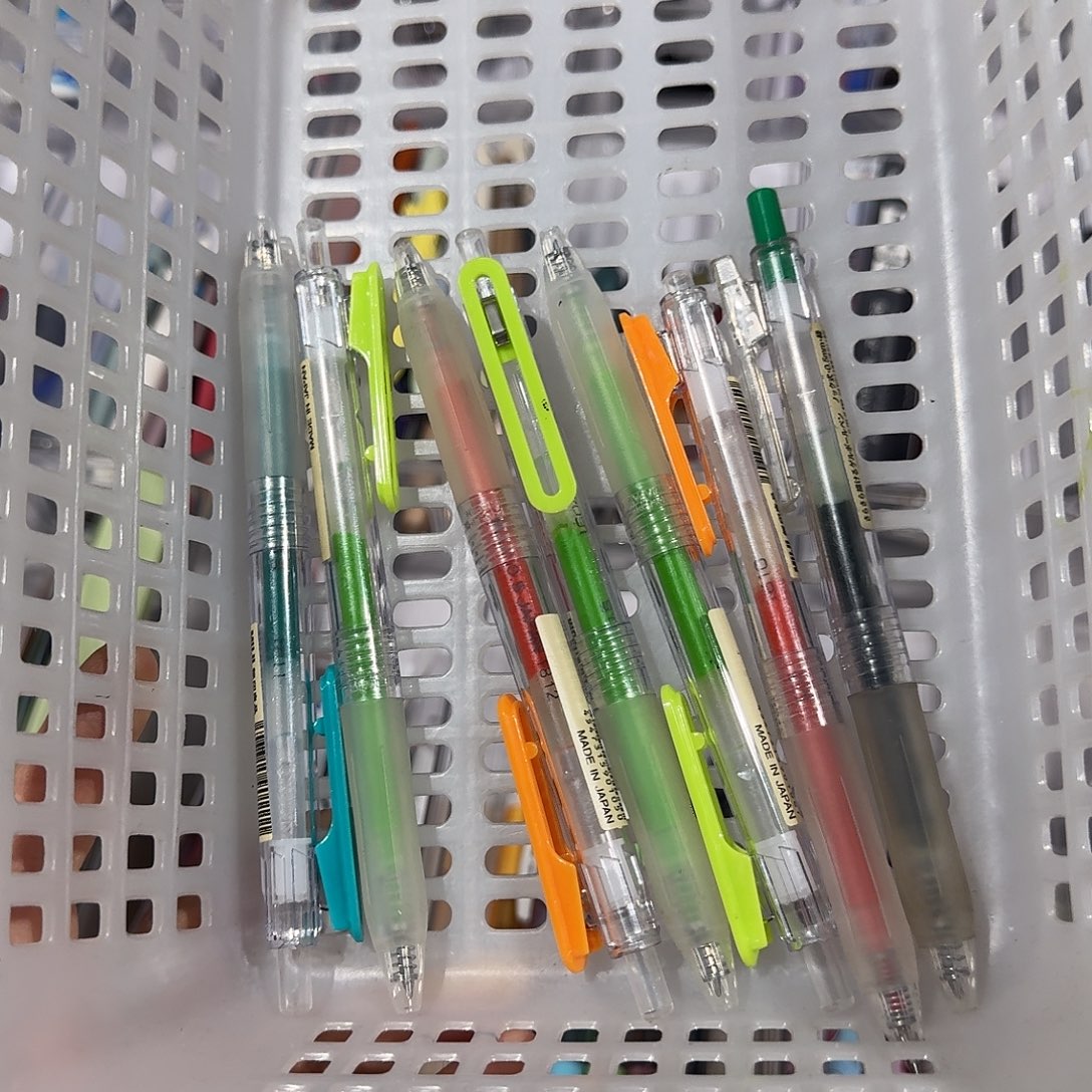 便携式无印中性笔一支随机