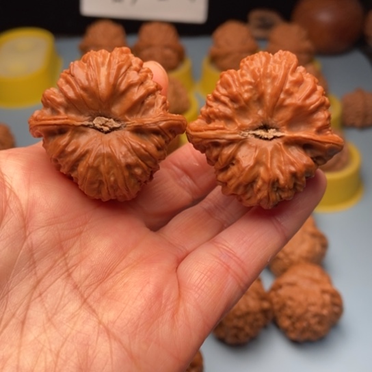 文玩核桃吊坠凹底全品 38 38