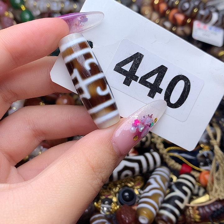 玛瑙/玉髓未镶嵌发一条