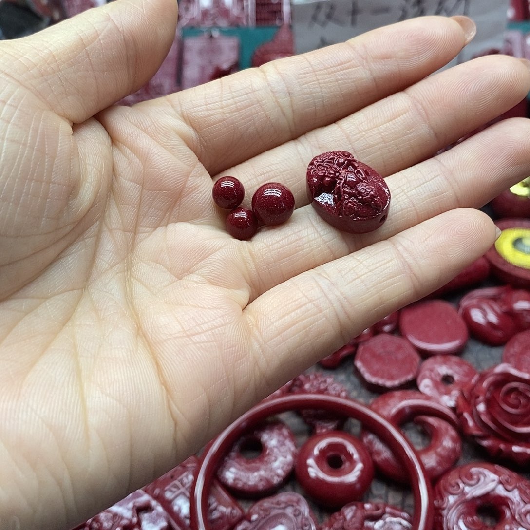 天然辰砂朱砂手链