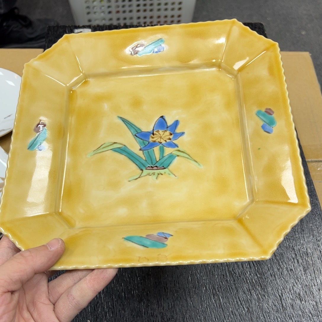 陶瓷日本中古工艺品摆件