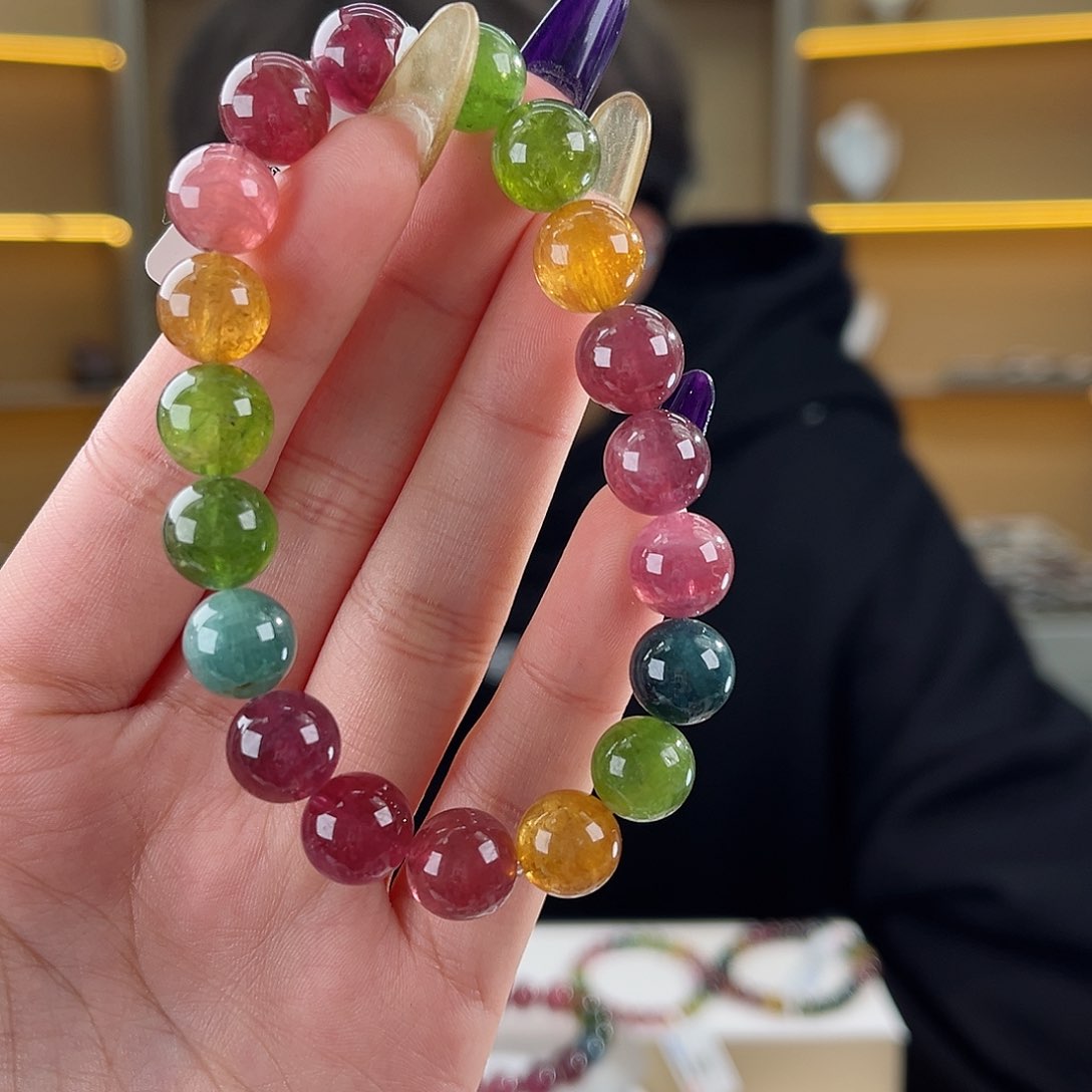 碧玺碧玺10mm（多样性发一件未镶嵌