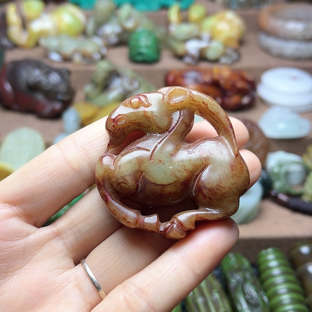 白玉菩提吊坠32。。