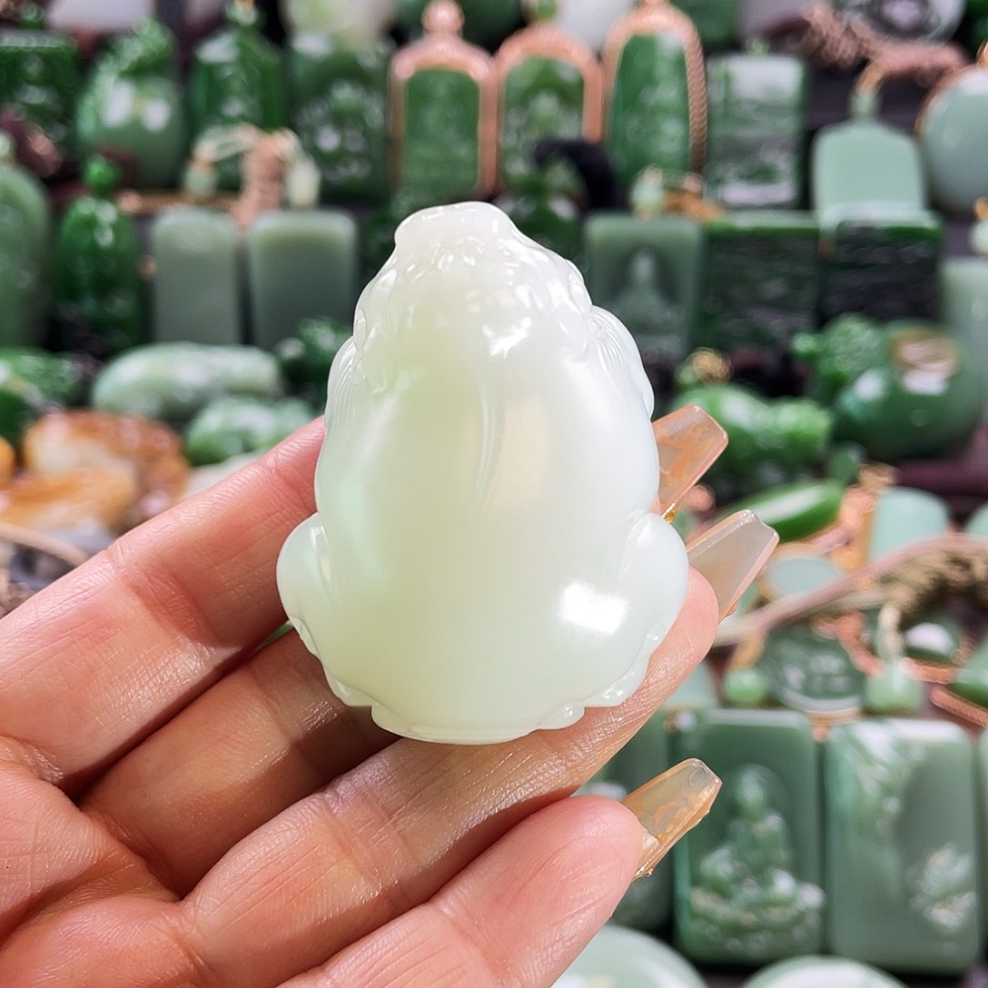 和田玉挂件未镶嵌悦**生