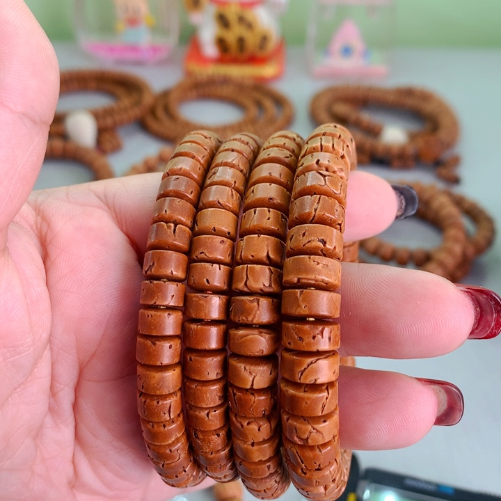 木质类来***.桃核手串精工老型