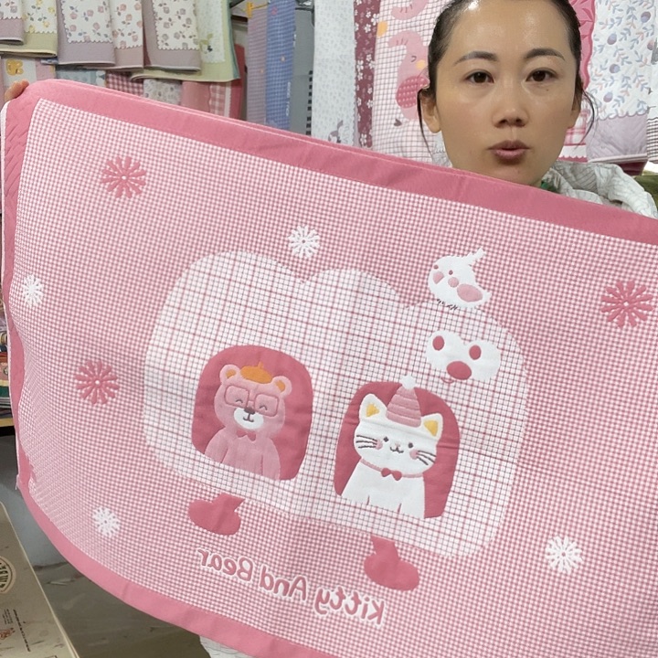 棉特价粉色小猫咪