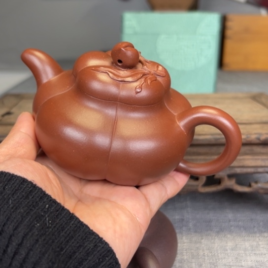 1***a茶壶紫泥宜兴紫砂